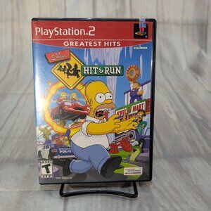 The Simpsons Hit & Run - PlayStation 2 PS2 Game - Greatest Hits